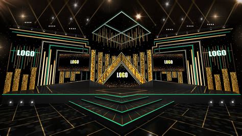 Event Stage Design D Model Cgtrader