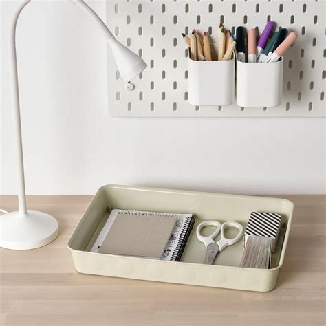 Nojig Organizer Kunststofbeige 25x35x5 Cm Ikea