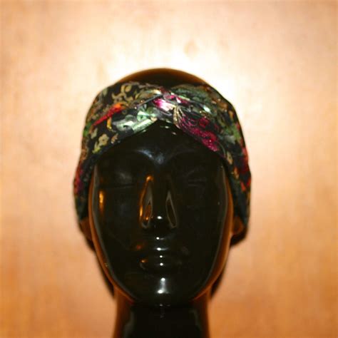 S Floral Turban Headband For Gypsies Fortune Tellers And Oracles