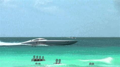 Corrida De Super Barcos Em Miami Beach 2 YouTube