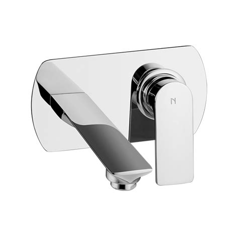 Single Lever Wall Mounted Concealed Basin Mixer Nobero India Medium