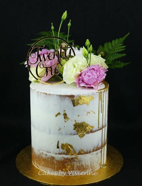 Semi Naked St Birthday Cake Decorated Cake By Cakes Cakesdecor