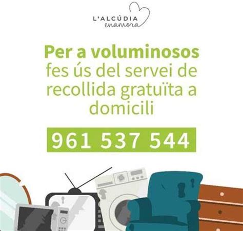 L Alcúdia disposa d un servei gratuït de recollida de residus