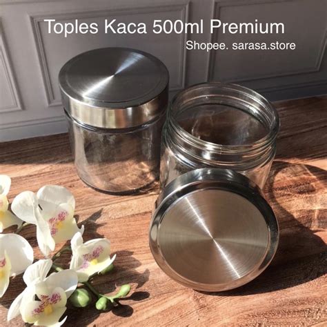 Jual Toples Jar Kaca Ml Ml Gr Gram Packaging Kemasan Wadah Glass