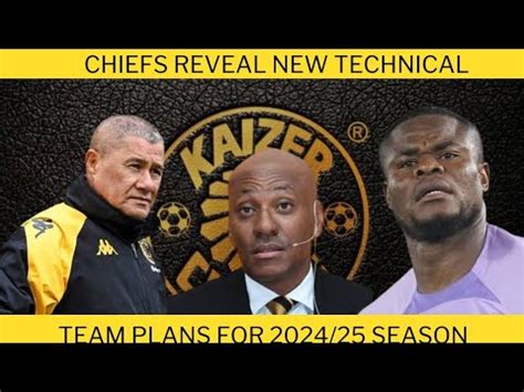 Kaizer Chiefs To Appoint New Coach Next Season Sporting Director