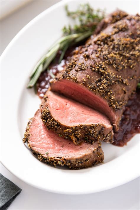 Peppercorn Crusted Beef Tenderloin Artofit