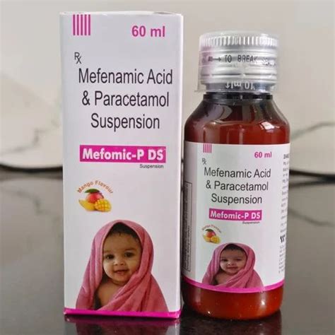 Mefenamic Acid Mg Paracetamol Mg At Rs Bottle Mefenamic