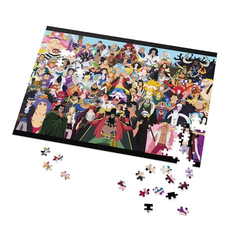 One Piece Complete Characters Minimalist Puzzle – Morj Store