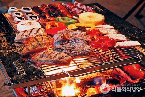 로드캠핑 셀프 고기 반입 서비스 진행 화제