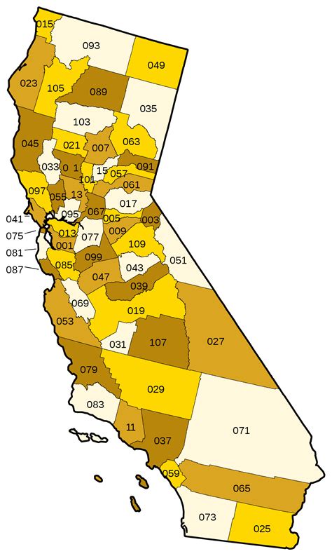 File California County Map Svg Wikimedia Commons | Wells Printable Map