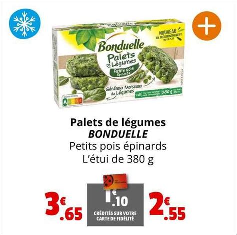 Promo Palets De L Gumes Bonduelle Chez Coccinelle Express Icatalogue Fr