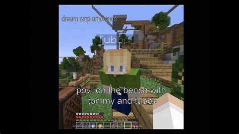 Pov On The Bench With Tommy And Tubbo Dream Smp Ambience Youtube