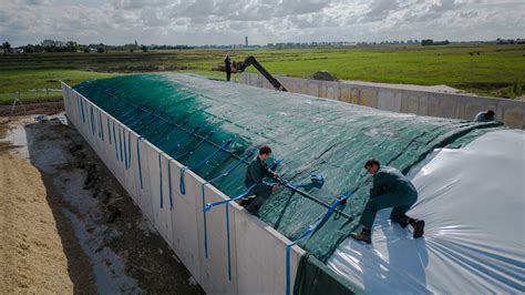 Cobefa Agriseal Covering System Covering Silage Storing Silage