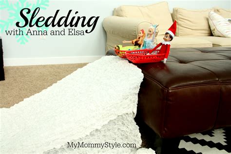 Elf On The Shelf Frozen Sledding With Elsa And Anna My Mommy Style