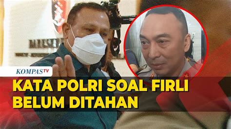 Berikut Penjelasan Polri Terkait Belum Ditahannya Firli Bahuri