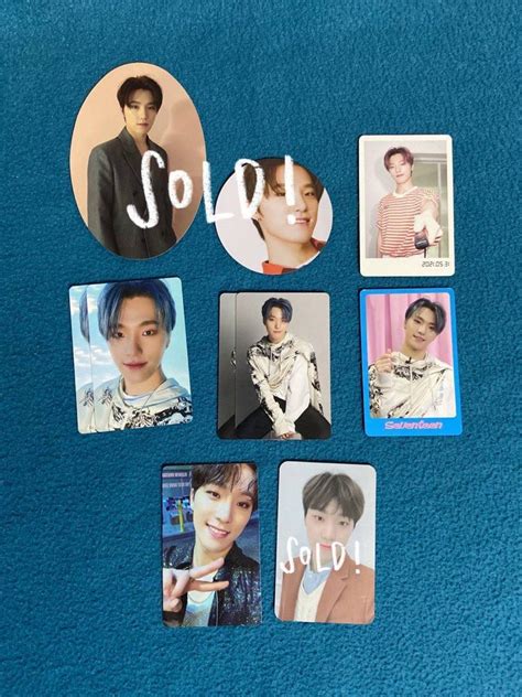 Wts Lfb Seventeen Dino Photocards And Inserts Hobbies Toys