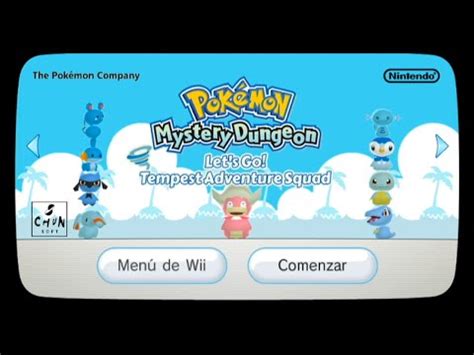 Pok Mon Mystery Dungeon Let S Go Tempest Adventure Squad Wiiware