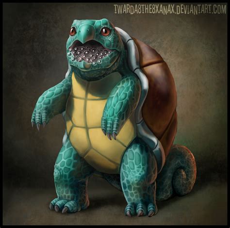 Realistic Squirtle by Twarda8 on DeviantArt