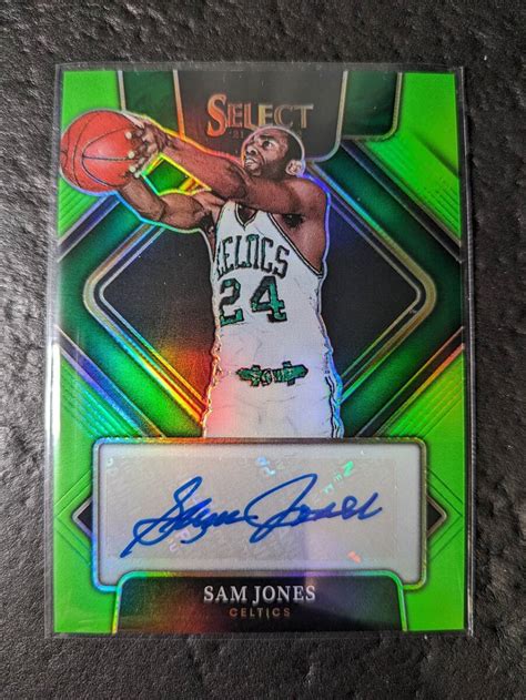 Yahoo Sam Jones Panini Select Signatures