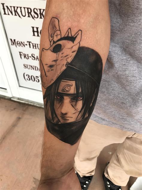 Naruto Sleeve Continued Itachi Done By Criseck In Miami