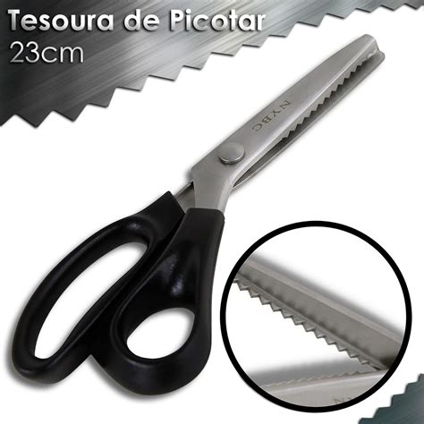 Tesoura Para Artesanato De Picotar Escalope Nybc Cm Infoleo