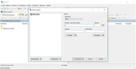 Cómo conectar por FTP mediante WinSCP