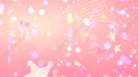 Anime Style Light Pink Glitter Stock Animation | 11221648