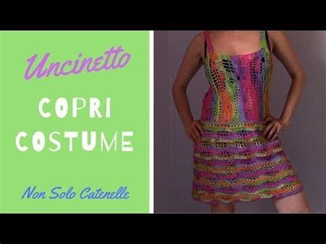 Copricostume O Vestito Estivo All Uncinetto Facilissimo Da Realizzare