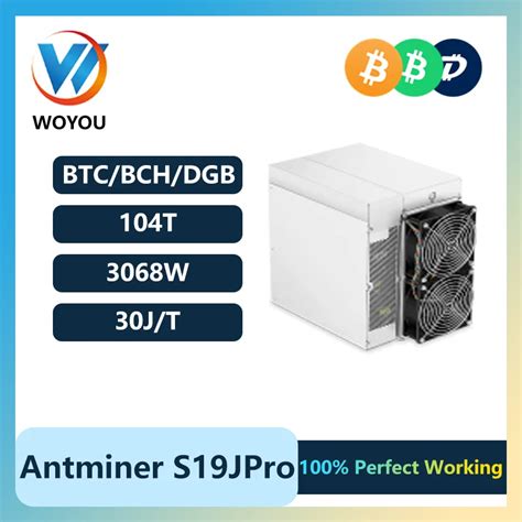 Free Shipping New AntminerS19jPro 104TH S S19Pro 104TH S 100TH S