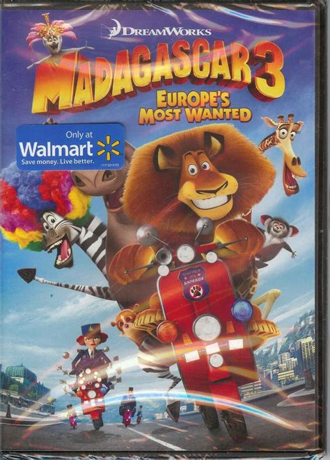 Madagascar 3 • Europes Most Wanted Dvd Widescreen Edition 2005