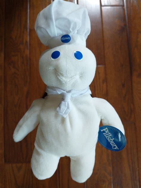 Vintage Stuffed Plush Pillsbury Doughboy Collectible Dob 1965 Ebay