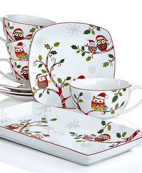 57 Beautiful Christmas Dinnerware Sets Christmas Photos