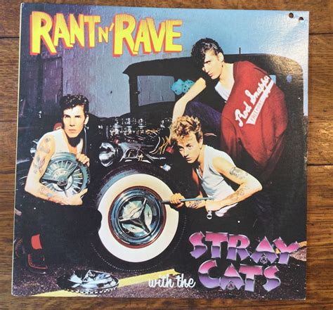 Stray Cats Rant N Rave With The Stray Cats Stereo Vinyl Lp Etsy