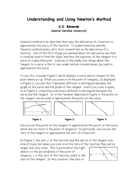 Pdf Understanding And Using Newtons Method Dokumen Tips