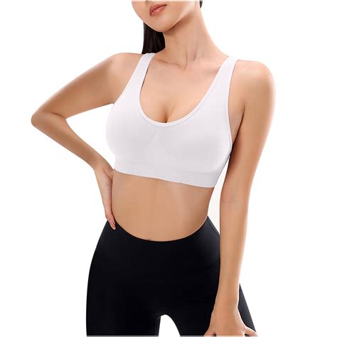 Bigersell Tank Top Bras For Women On Sale Wireless Push Up Bras Full Figure Bra Style B541 V