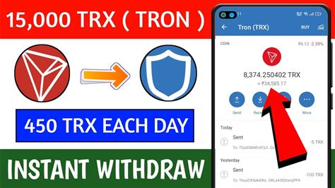 New Tron Trx Earning Website 🤩 How To Earn Trx For Free 🔥 Earn Free