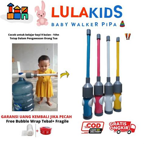 Jual Push Walker Pipa Paralon Galon Baby Walker Pipa Paralon Galon