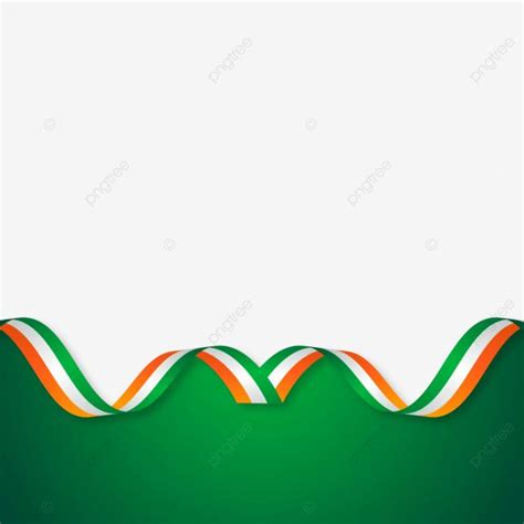 India Flag Ribbon Border Frame Decoration Vector, India, Indian Flag ...