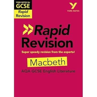 York Notes For AQA GCSE 9 1 Rapid Revision Guide Macbeth Catch Up