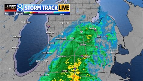 Severe Thunderstorms S And Se Of Michigan