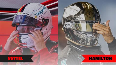 Lewis Hamilton Vs Sebastian Vettel Rivaux Youtube