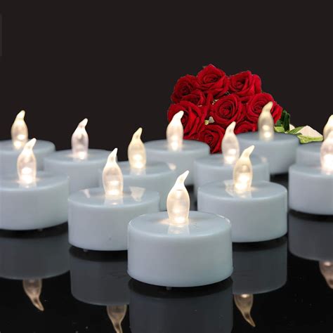 Amazon Velas De Luz Led A Pilas Juego De Velas Votivas Sin