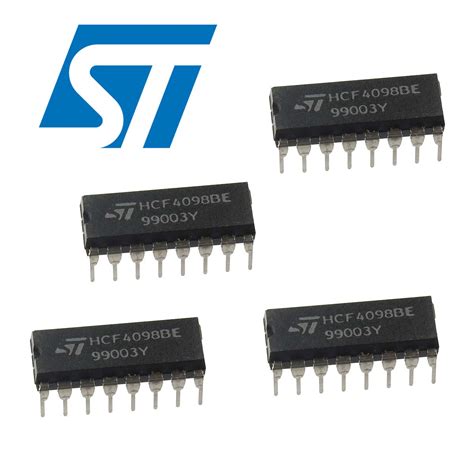 G27899 ` (Pkg 4) ST Microelectronics HCF4098BE Dual Monostable Multivi ...