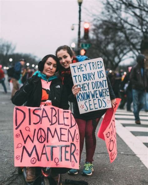 31 Empowering Posters From The Women’s March Womens Rights Posters Disabled Women Disability