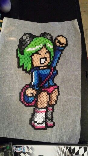 Ramona Flowers Scott Pilgrim Pixel Art Perler Bead Patterns Pixel