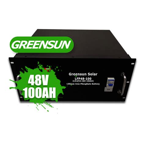 Greensun Lifepo Li Ion Batteries V Ah Ah Kwh Lithium Solar