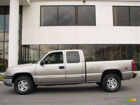 2003 Light Pewter Metallic Chevrolet Silverado 1500 LT Extended Cab 4x4