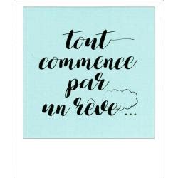 Carte Citation Je T Aime Maman Polaroid Colorchic X Cm