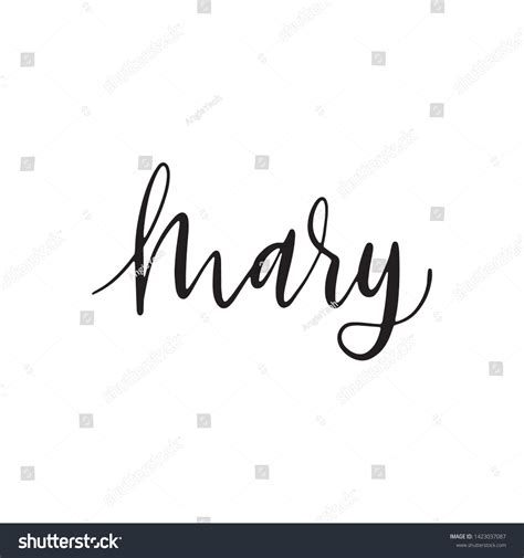 104 Mary name graphic Images, Stock Photos & Vectors | Shutterstock