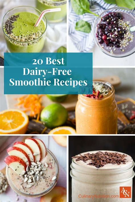 20 Best Dairy Free Smoothie Recipes Dairy Free Smoothies Recipes